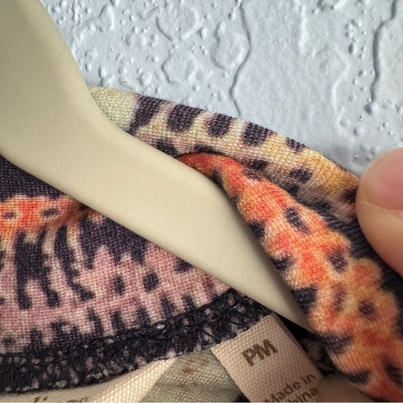 Soft Surroundings Adamoris Floral 3/4 Sleeves Long Midi Dress - Picture 3 of 8